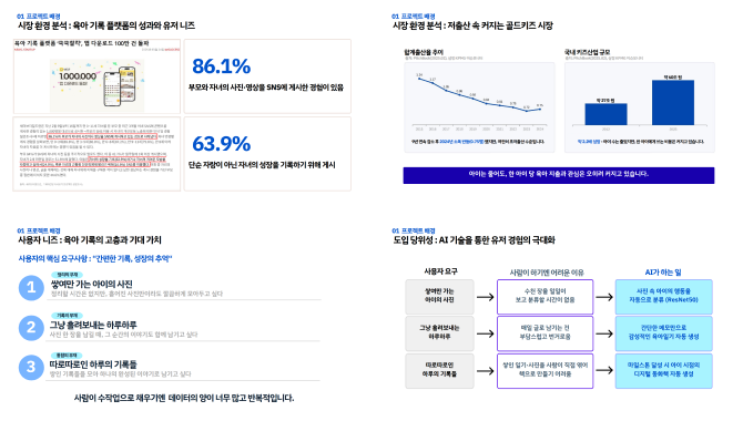 AI 기반 육아 지원 및 디지털 북 제작 서비스